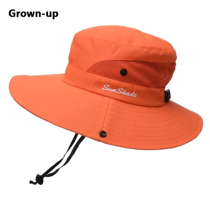 Wide Brim Sun Hat – Foldable Outdoor UV Protection Hat