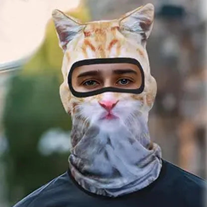 Animal Balaclava Face Mask – Windproof Cycling Hood for Men & Women
