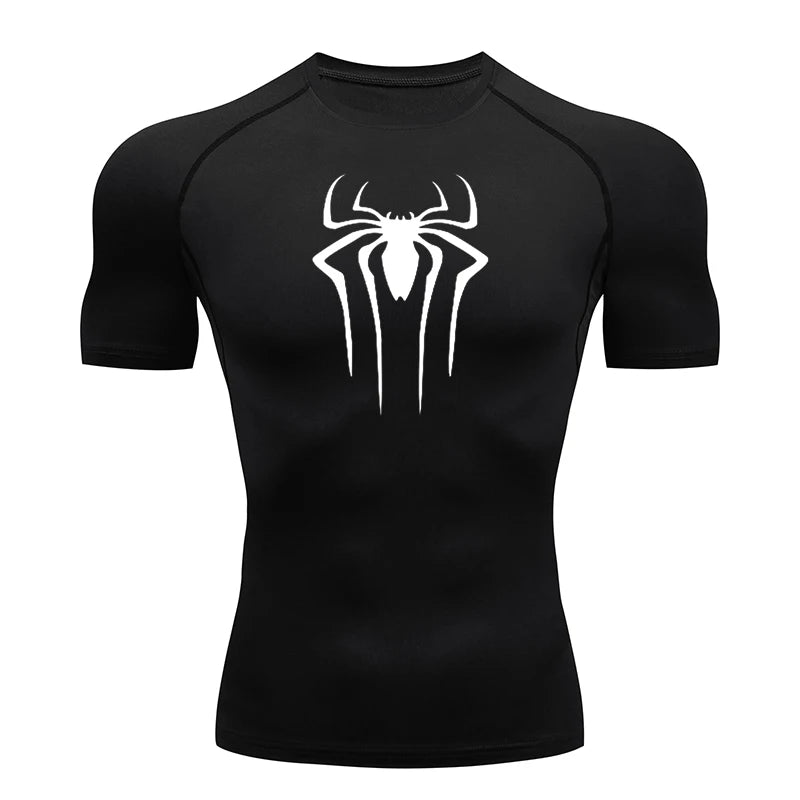 Men's Compression Sport T-Shirt – Quick-Dry Short Sleeve Gym Top