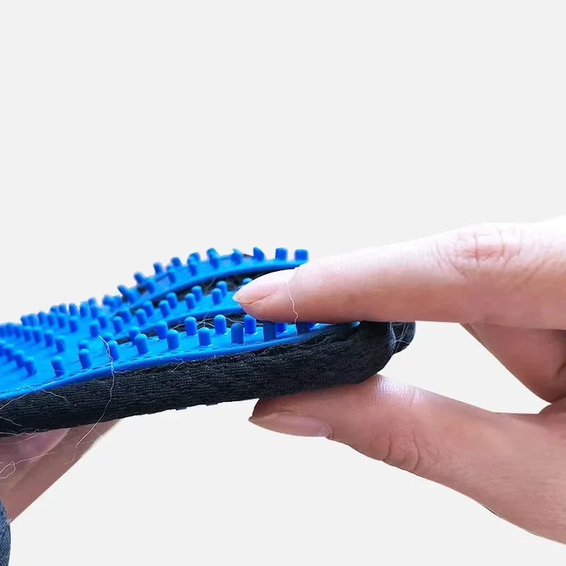 Pet Grooming Deshedding Glove for Cats & Dogs
