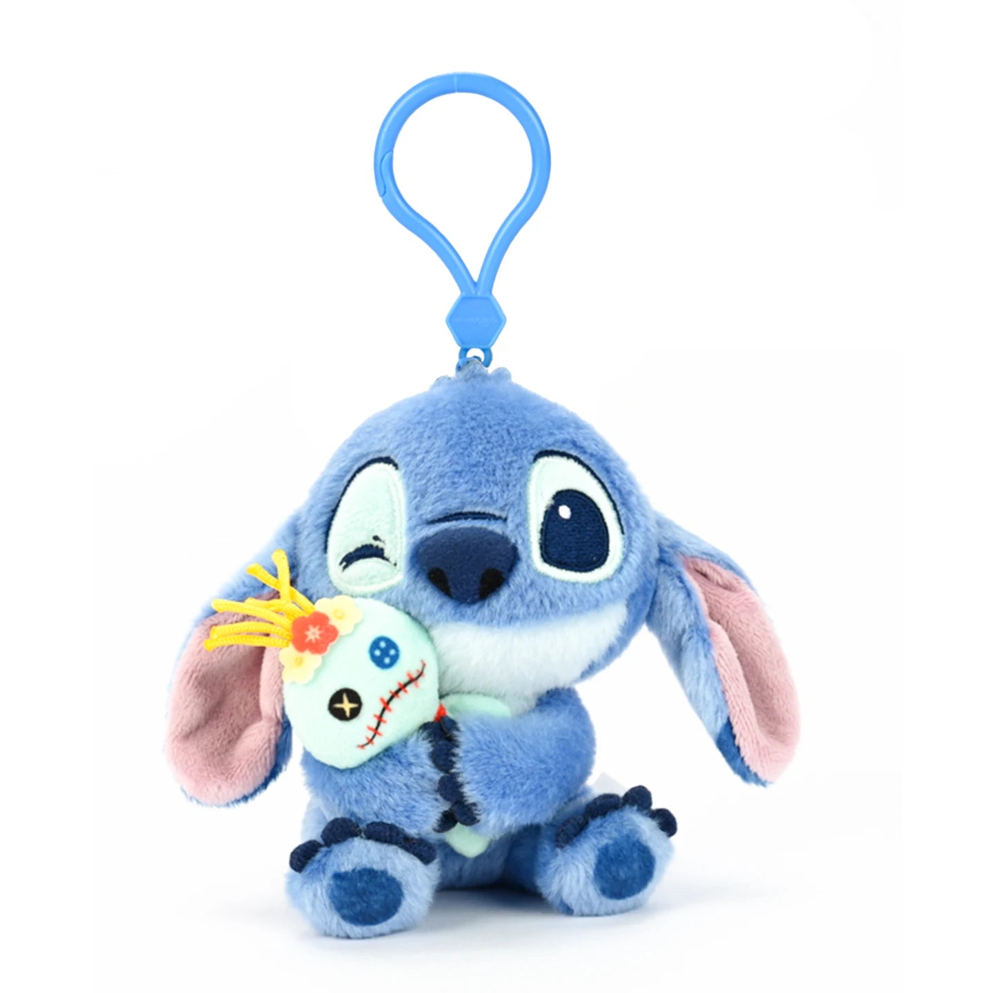 Cartoon Plush Doll Keychain - Cute Stuffed Animal Bag Charm
