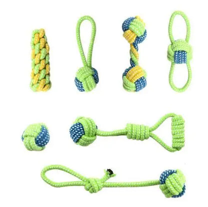 Dog Rope Chew Toy – Interactive Cotton Rope Toy for Dogs