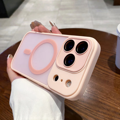 Luxury Matte Magnetic Wireless Charge Case Iphone 17 Pro Max Air Lens Glass Film Clear Hard Bumper