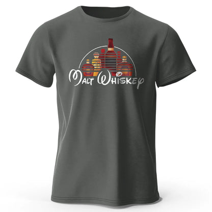 Malt Whiskey Graphic T Shirt Oversized Cotton Tee