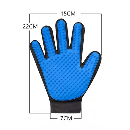 Pet Grooming Deshedding Glove for Cats & Dogs