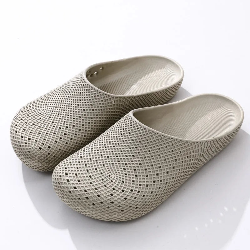 Breathable Mesh Clog Shoes for Men – Slip-On Work & Garden Clogs
