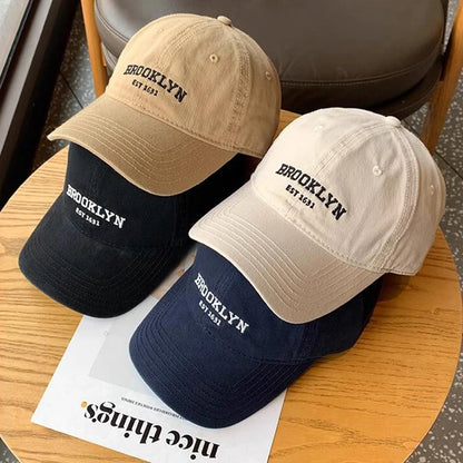 Brooklyn Embroidered Baseball Cap – Unisex Dad Hat
