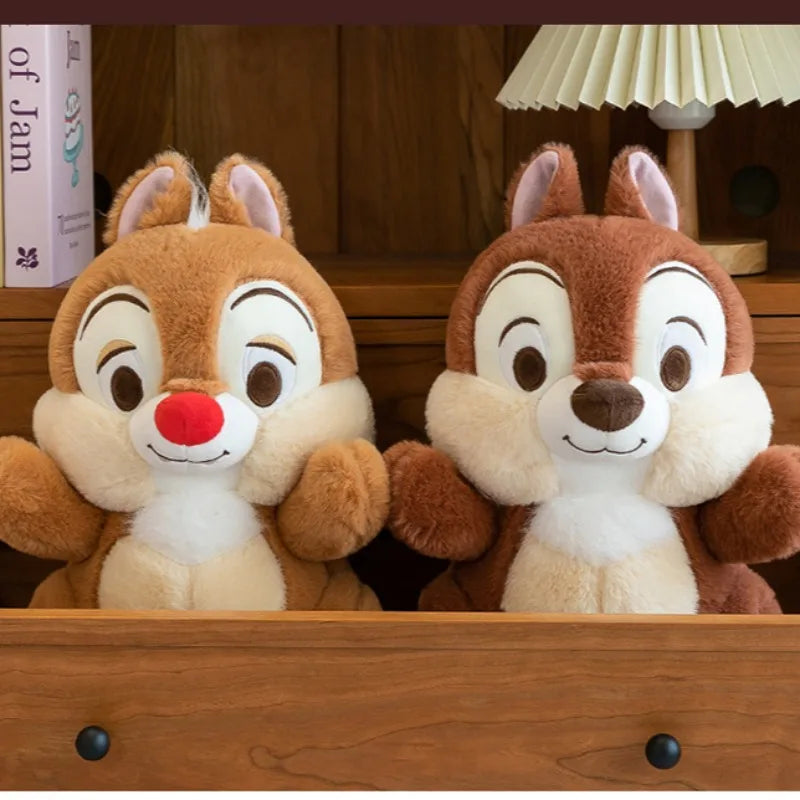 Chip 'n' Dale Squirrel Plush Toy 9.8in – Kawaii Stuffed Doll Gift