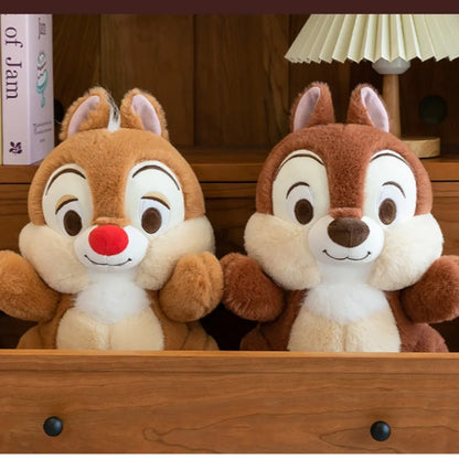 Chip 'n' Dale Squirrel Plush Toy 9.8in – Kawaii Stuffed Doll Gift