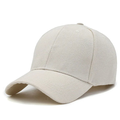 Plain Baseball Cap – Unisex Adjustable Snapback Dad Hat