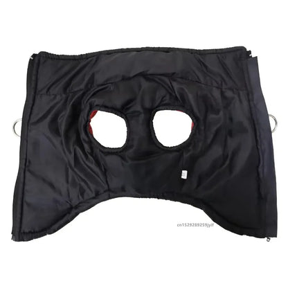 Waterproof Padded Dog Jacket Winter Vest with Zipper