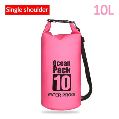Waterproof Dry Bag 2L–30L – PVC Ocean Pack for Outdoor Sports