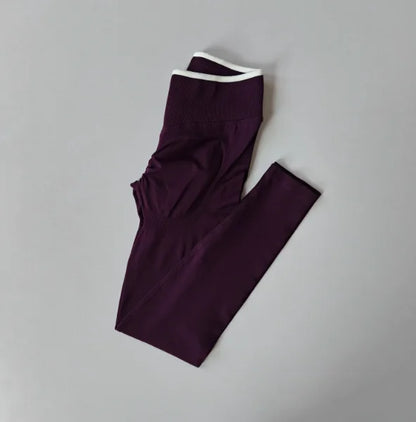 Women's Seamless High-Waist Tummy Control Yoga Leggings
