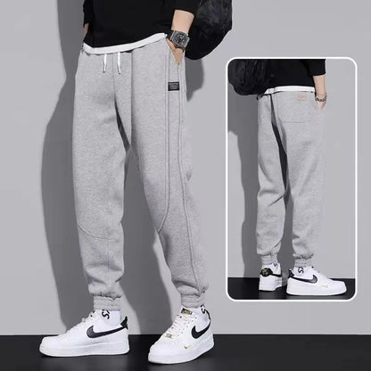 Men's Multi-Pocket Cargo Jogger Pants – Loose Casual Outdoor
