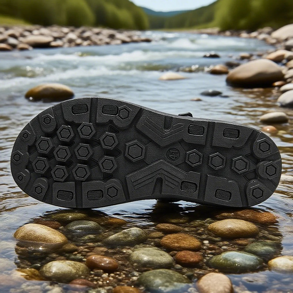 Men's Sport Sandals – Adjustable Strap Outdoor Beach Shoes