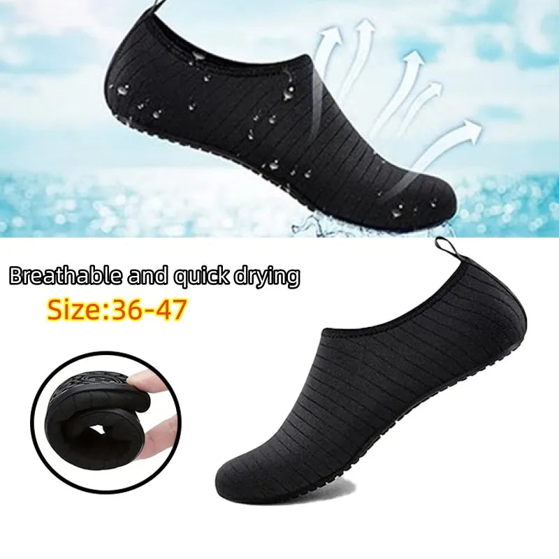Water Shoes Unisex Quick-Dry Beach Aqua Socks – Anti-Slip
