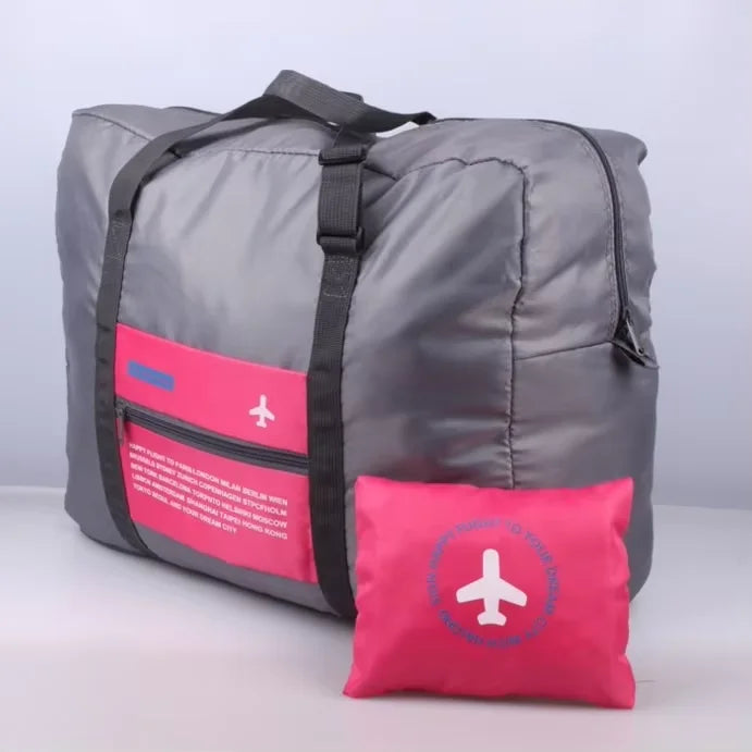 Foldable Waterproof Travel Duffel Bag – Large Capacity Carry-On