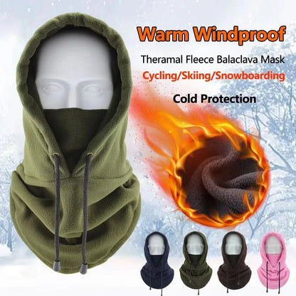 Fleece Balaclava Hood – Windproof Winter Face Mask