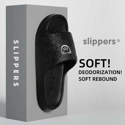 Non-Slip Slippers Female Outer Wear Bathroom Indoor Home Sandals Summer Eva