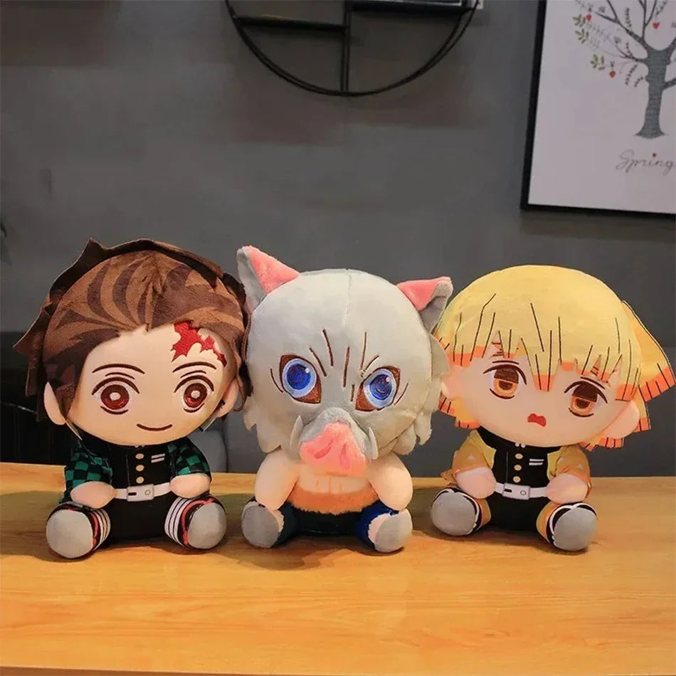 Demon Slayer Plush Dolls – 20cm Kimetsu No Yaiba Stuffed Figures