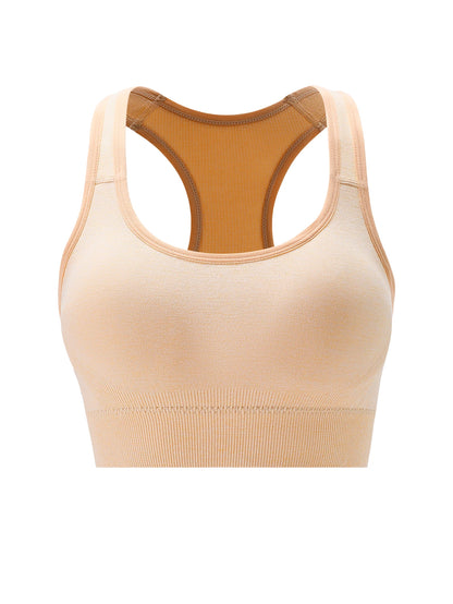 Women's Seamless Racerback Sports Bra – Workout & Yoga Top
