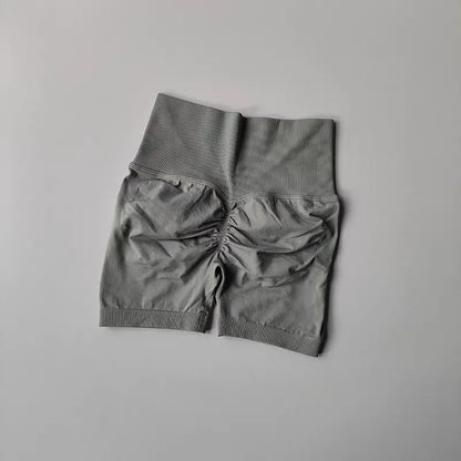 Ruched Butt Lift Yoga Shorts – High Waist Women's Workout Shorts