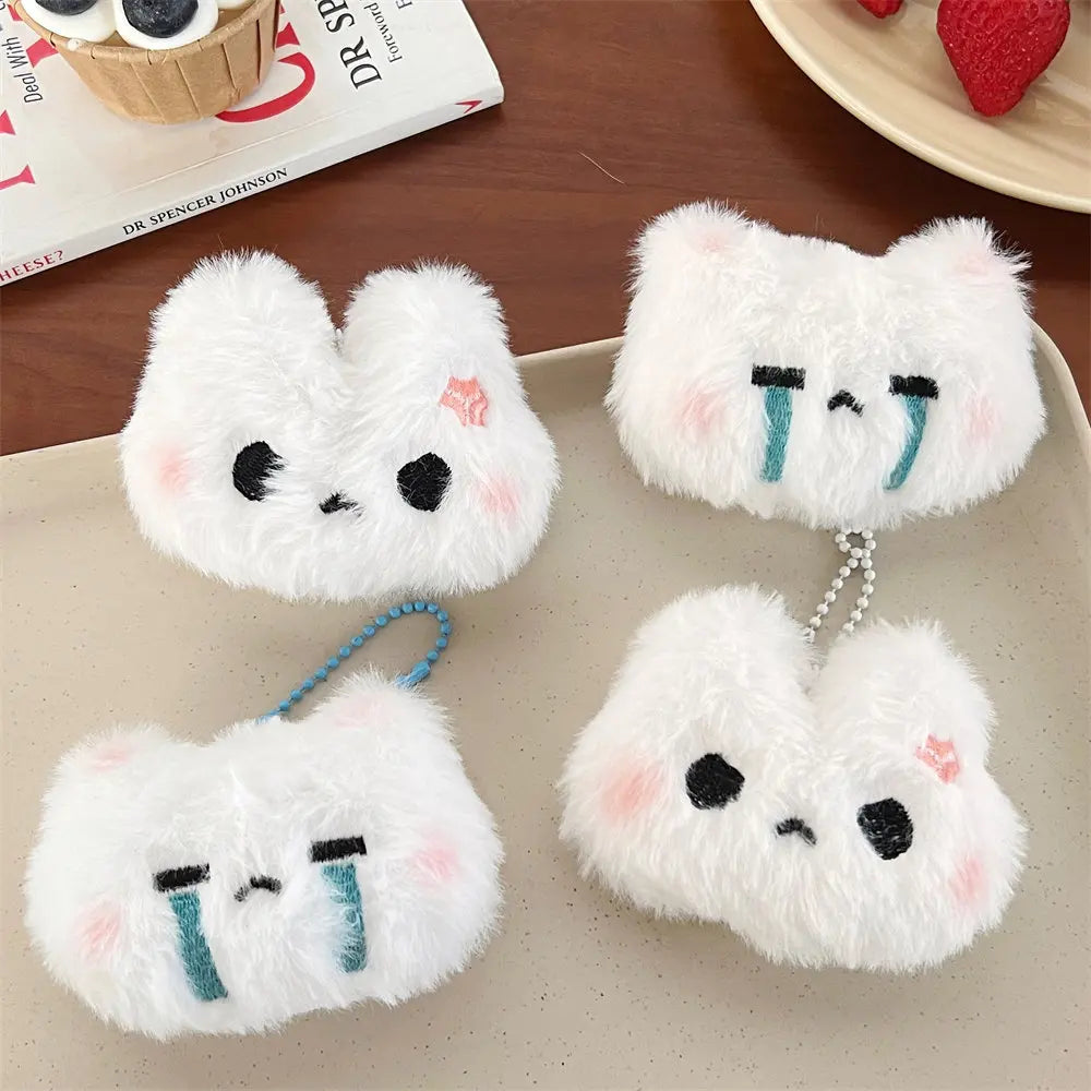 Cute Plush Bear Keychain Pendant – Bag Charm & Backpack Accessory