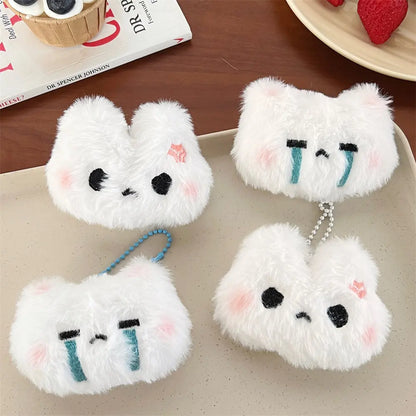 Cute Plush Bear Keychain Pendant – Bag Charm & Backpack Accessory
