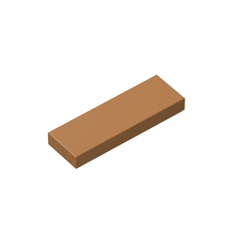 GoBricks 1x3 Tile Building Block – Compatible with LEGO 63864 (GDS-562)
