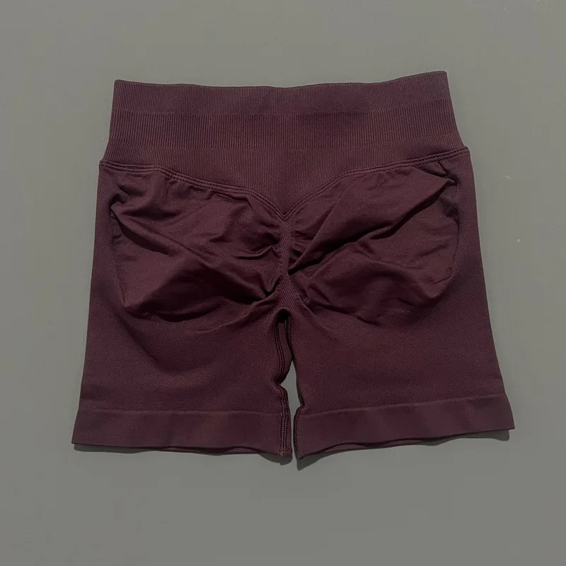 Scrunch Butt Biker Shorts for Women – High Waist Gym Workout Yoga
