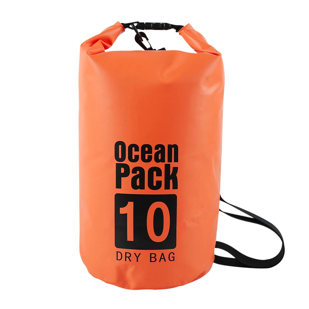 Waterproof Dry Bag – Foldable Roll-Top Pack 2L 3L 5L 10L 15L