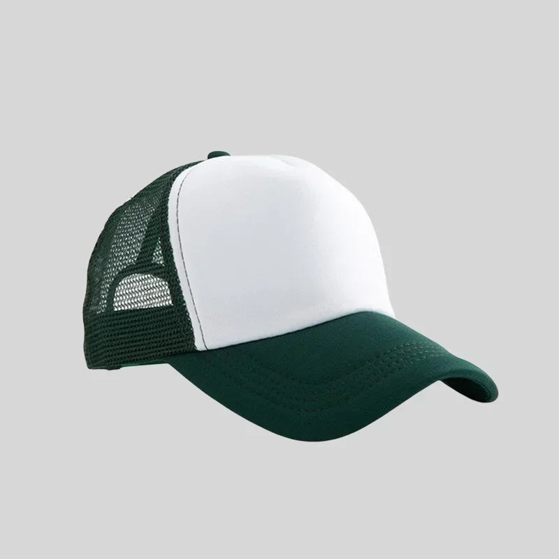 Custom Logo Trucker Hat – Personalized Mesh Baseball Cap