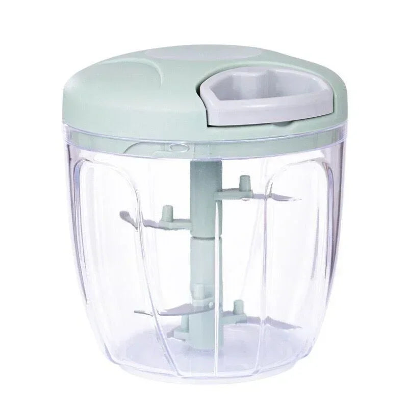 Manual Pull-String Food Chopper & Vegetable Cutter