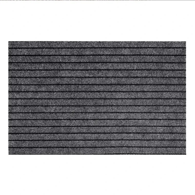 Ribbed Door Mat – Durable Washable Non-Slip Floor Mat for Entryway