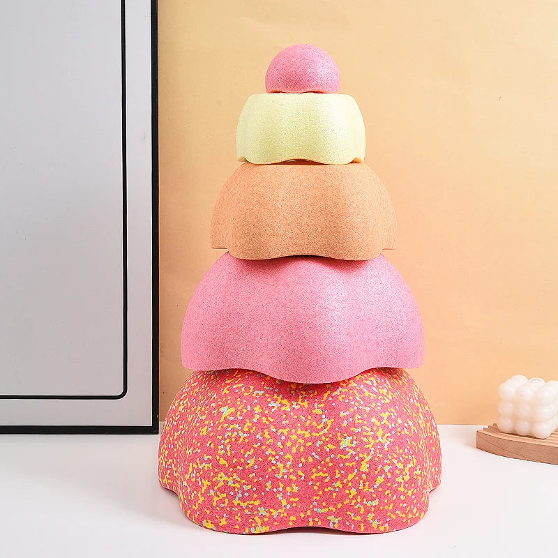 Kids Balance Stepping Stones – Foam Sensory Play Set (6 Designs)