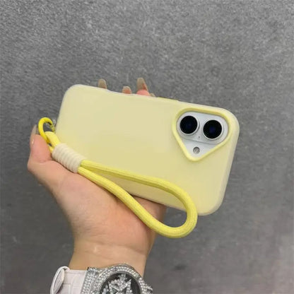 Soft Matte Candy Transparent Phone Case Iphone 17 16 Pro Max 15 14 13 12 11 Xs X 7 8 Plus 16e Hand