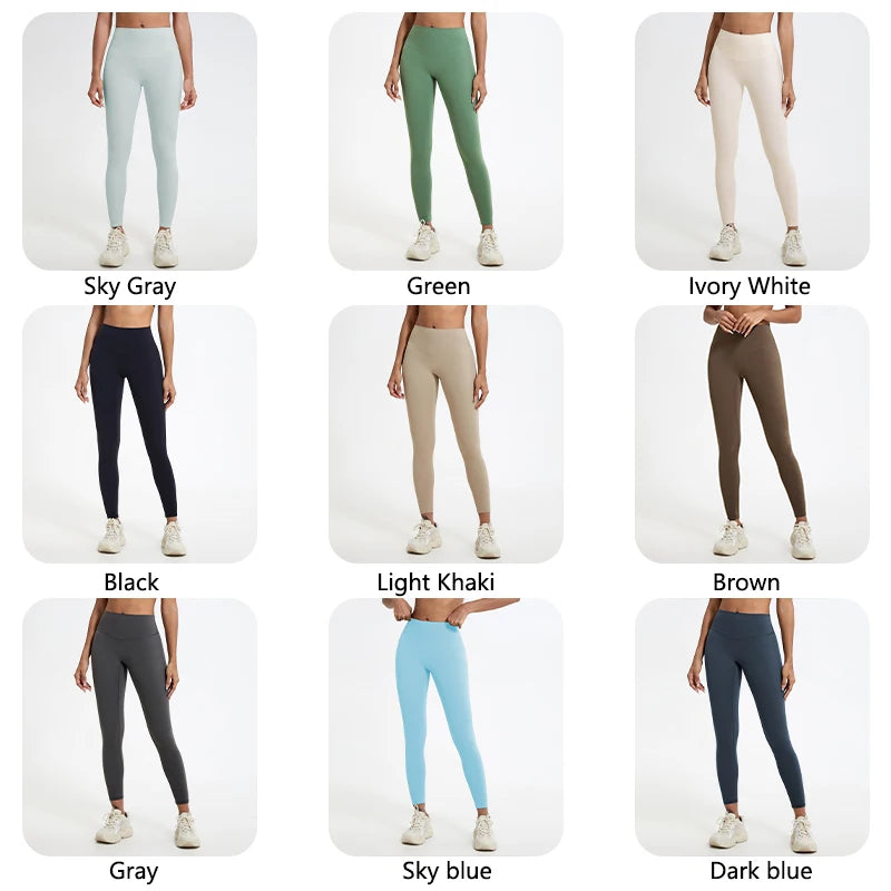 Push-Up High-Waist Yoga Leggings for Women – V-Shape Hip Lift