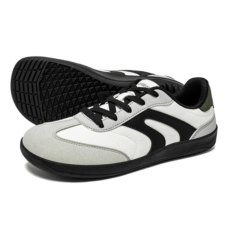 Barefoot Sneakers Unisex Wide Toe Zero Drop Minimalist Lace-Up