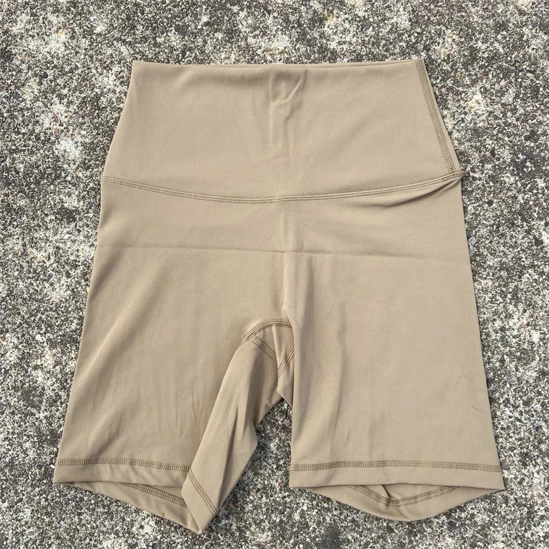 Women's High-Waist Biker Shorts – Squat-Proof Yoga & Gym Shorts