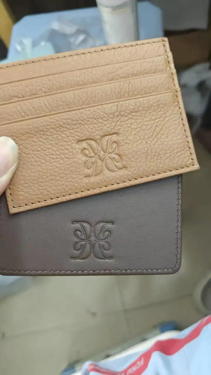 Custom Logo Luggage Tag Card Wallet Passport Holder