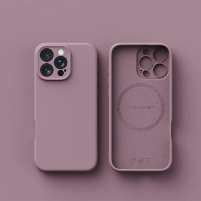 Original Magnetic Magsafe Phone Case Iphone 16 15 14 12 13 17 Pro Max Plus Liquid Silicone Wireless