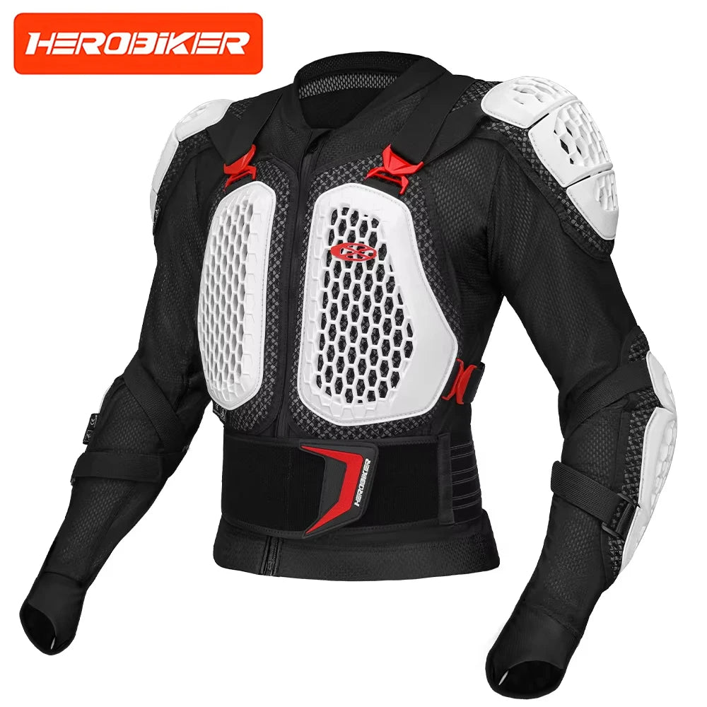 Motorcycle Full Body Armor Jacket – Motocross Protection Gear