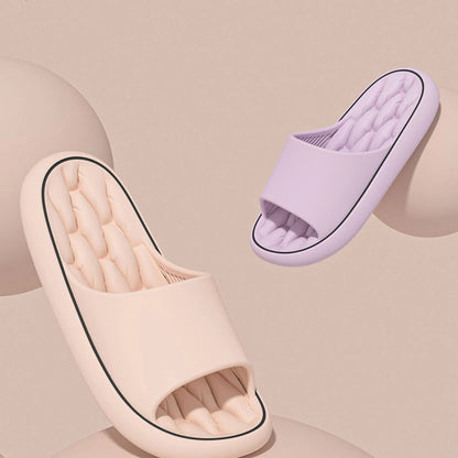EVA Cloud Slippers – Thick Sole Cushion Slides for Indoor & Outdoor