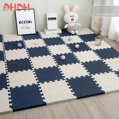 Foam Interlocking Floor Tiles 30x30cm Non-Slip Play Mat for Kids & Gym
