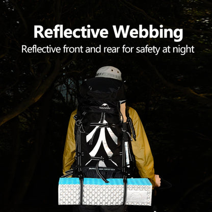 Naturehike 70L Hiking Backpack with Rain Cover – Ergonomic Camping Pack