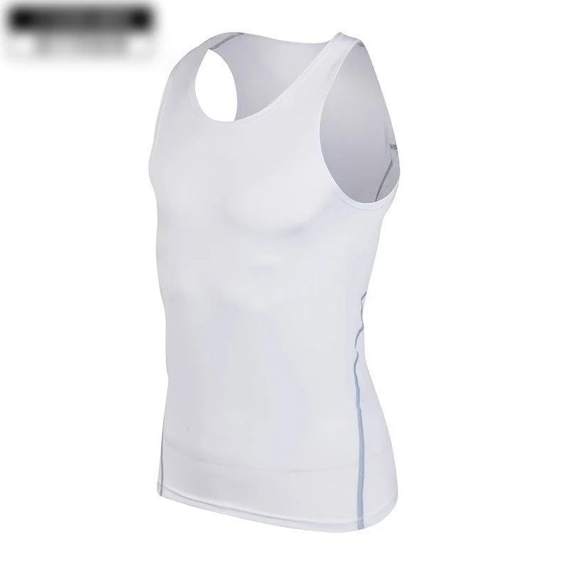 Men's Compression Tank Top – Quick-Dry Sleeveless Gym Vest