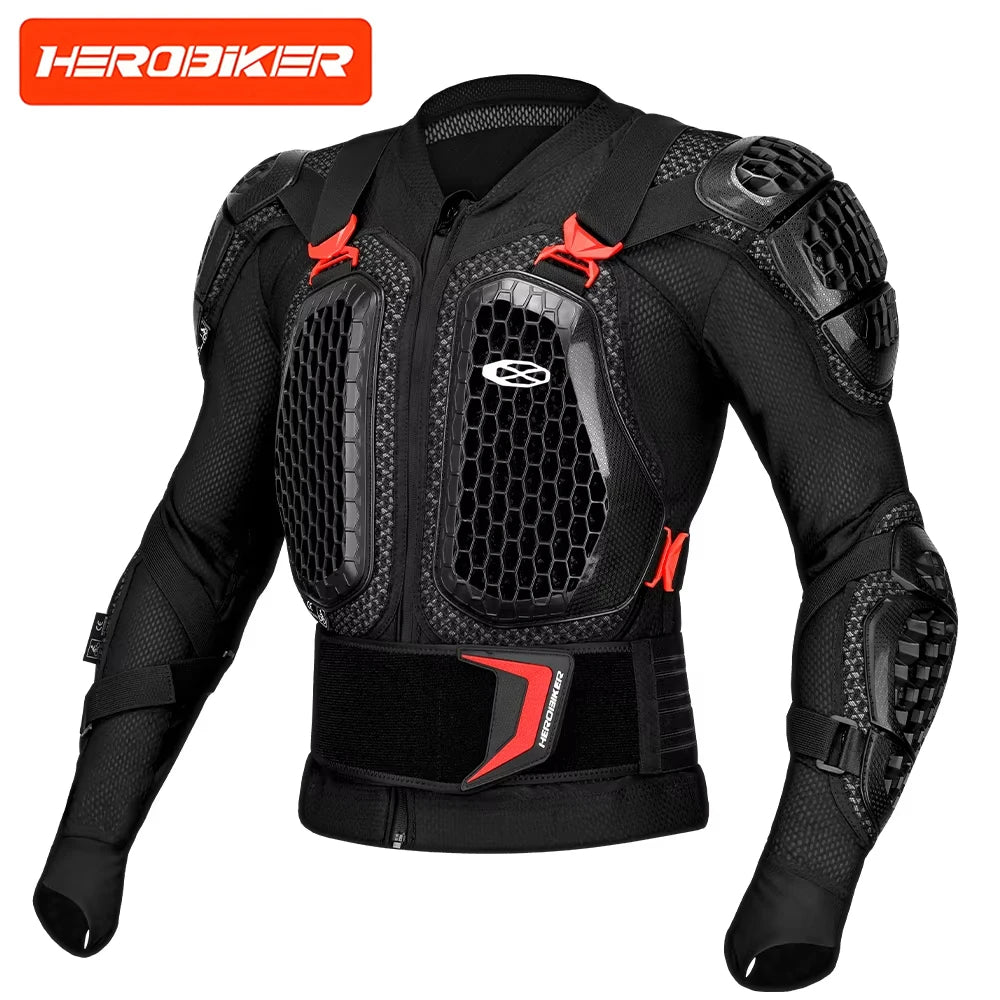 Motorcycle Full Body Armor Jacket – Motocross Protection Gear
