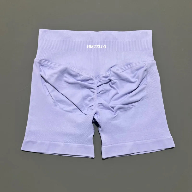 Women's Seamless High-Waist Workout Shorts – Yoga & Gym