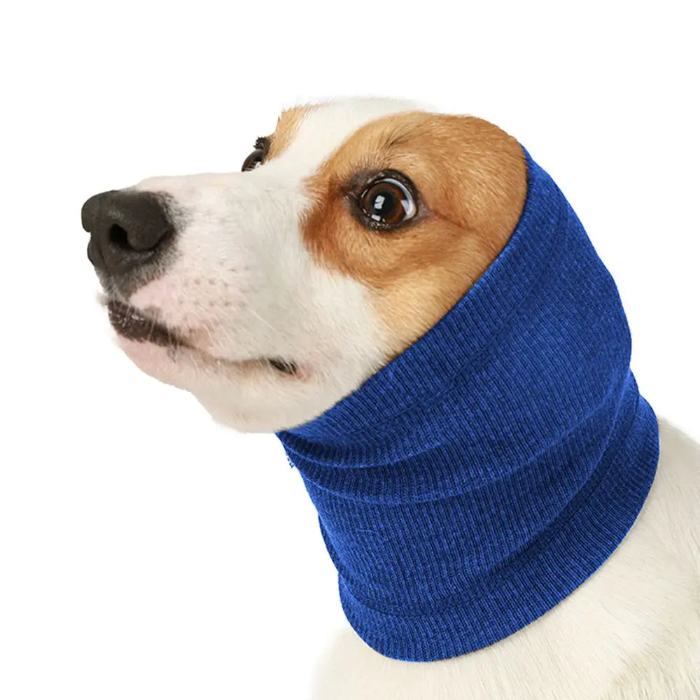 Dog Ear Cover Hood – Soft Warm Pet Grooming Ear Protection