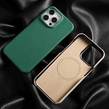 Langsidi Magsafe Case Iphone 16 15 Pro Max Promax 15pro 16pro Natural Cowhide Leather Magnetic